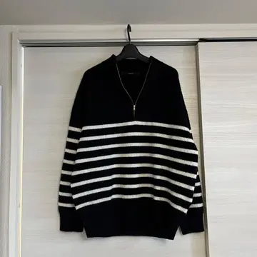 FRAMeWORK 프레임워크 립 보더 집업 풀오버