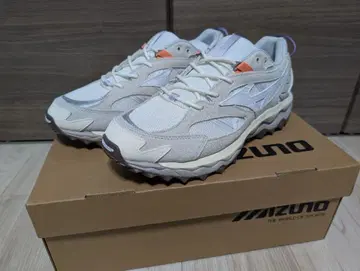 미즈노 웨이브 무진 TL 라이트 베이지 x 화이트 x 퍼플