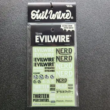미니 사륜구동 Evilwire 이블와이어 스티커 2장 세트
