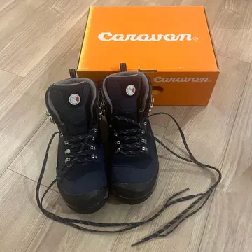 Caravan 24.5cm 등산화 네이비
