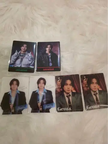 마츠다 겐타 트레이딩 카드 34장