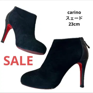 선착순 carino 스웨이드 부티 부츠 23cm