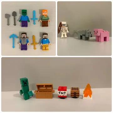 마인크래프트 LEGO 미니 피규어 묶음 판매