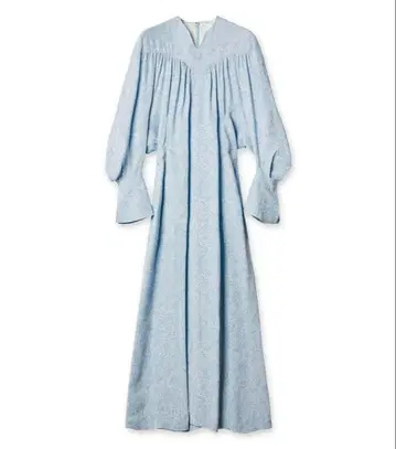 마메쿠로구치 Floral Pattern Jacquard Dress