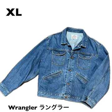 XL 사이즈! Wrangler 랭글러 구제 의류 데님 자켓 아메카지