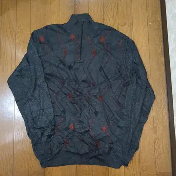 몬테카티니 하프 지퍼 스웨터 이탈리아제 니트 메리노 양모