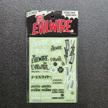 미니 사륜구동 Evilwire 이빌와이어 스티커