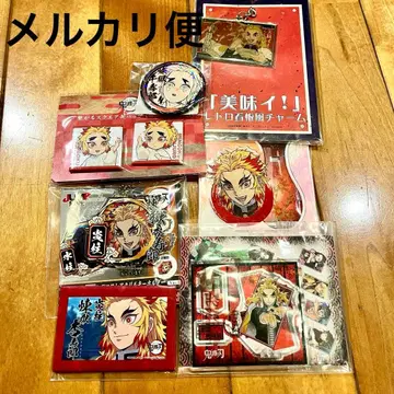 귀멸의 칼날 렌고쿠 쿄쥬로 ufotable cafe 카페 캔뱃지