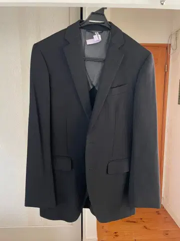 블랙 포멀 수트 (준예복) 자켓+베스트+팬츠