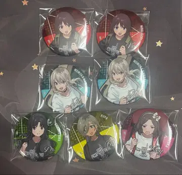 걸즈 밴드 클라이 가루쿠지 D상 캔뱃지 1세트