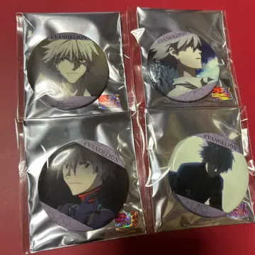 에반게리온 캐릭터 배지 컬렉션 나기사 카오루 4점 세트