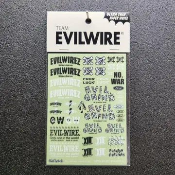 미니 사륜구동 Evilwire 이빌와이어 스티커