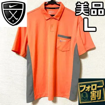 [팔로우 할인] 새상품급 나이키 골프 남성용 피케 셔츠 L 사이즈