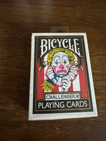 미개봉 challenger playing cards 카드놀이