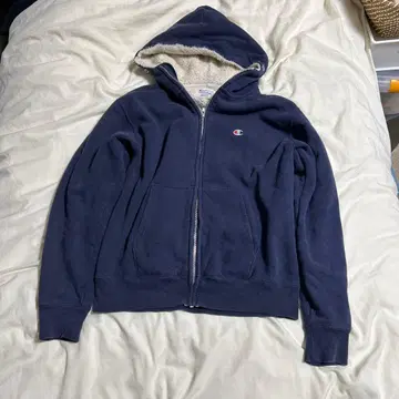 Champion 플리스 후드티 레어