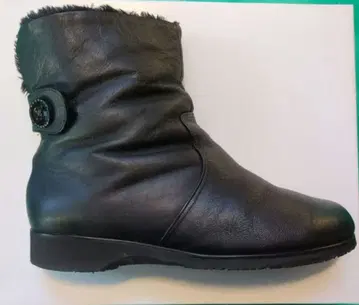 아이스맨 밑창 발수 가죽 부츠 블랙