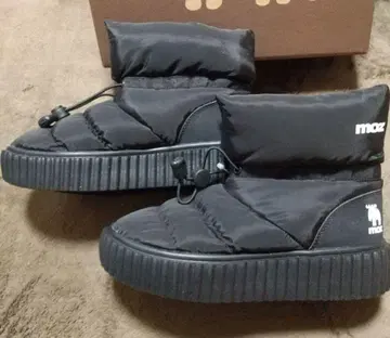 moz 블랙 숏 스노우 부츠