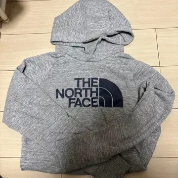 THE NORTH FACE 그레이 후드 부착 후드티 M