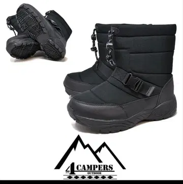 4 Campers 아웃도어 스노우 부츠 블랙