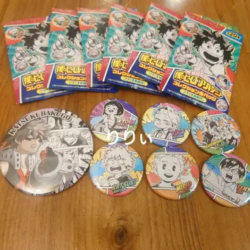 나의 히어로 아카데미아 캔뱃지 7개