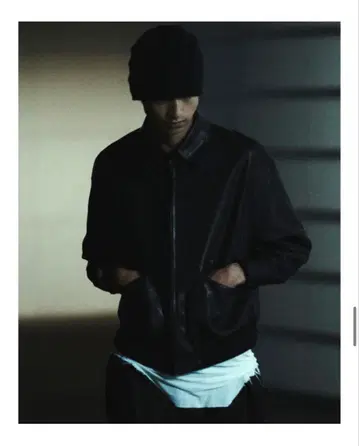 omar afridi 별주 NOTO BLOUSON 가죽 자켓