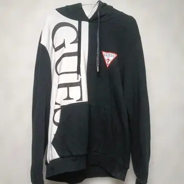 [ GUESS ] 새상품급 후드티 블랙 후디 사이즈 XL