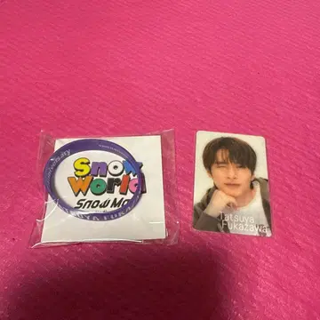 Snow World 치라미 카드 러버 밴드 후카사와 타츠야