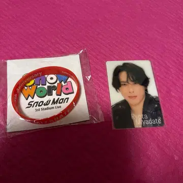 Snow World 흘끗 보기 카드 러버 밴드 미야타테 료타