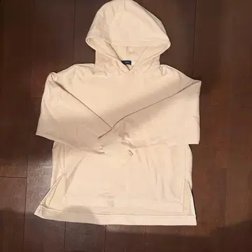 SHIPS 베이지 후드 부착 후드티