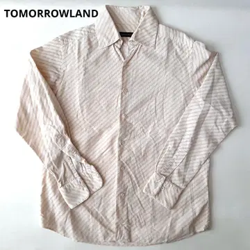 TOMORROWLAND 코듀로이 스트라이프 긴팔 셔츠 일본제