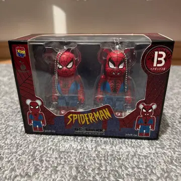 스파이더맨 베어브릭 키링 2개 세트