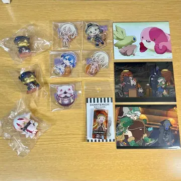 메이드 인 어비스 묶음 판매 아크릴 스탠드 브로마이드 키링