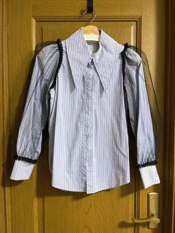 bibiy HARLEY TULLE BLOUSE 튤 블라우스