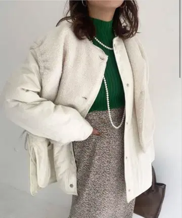 archives 충전솜 퀼트 코트 & 보아 베스트 세트