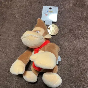 택 포함 새상품 USJ 한정판 동키콩 봉제 인형 키체인 키링