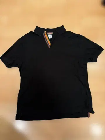 폴스미스 반팔 피케 셔츠 블랙 L PAUL SMITH 553503