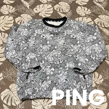 PING(핑) 충전솜 풀오버 스니드 잭 올 패턴 새상품급