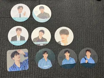 SEVENTEEN 민규 원우 코스터 세트