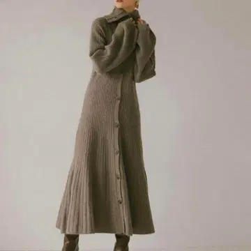 ETRE TOKYO 야크 롱 리브 니트 가디건 야노 미키코 콜라보