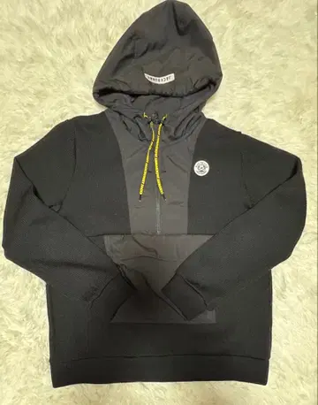 JACK BUNNY 후드 부착 블랙 자켓