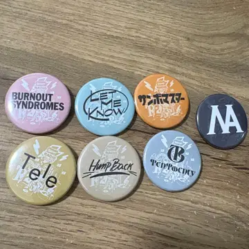 레이디클 밴딩 캔뱃지 7개 세트