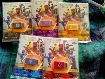 [ 거의 새상품 ] 킹오거 MEMOREALIZE DATA CARD 5종