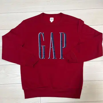 GAP 와인 레드 맨투맨 S 사이즈 갭 트레이닝복