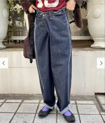 matuarely Lee 데님 페인터 팬츠