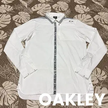 OAKLEY(오클리) 긴팔 피케 셔츠 흡한속건 방풍 드라이 슬림핏