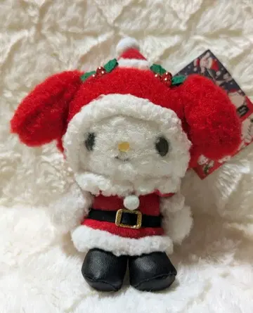 산리오 마이멜로디 마스코트 홀더 크리스마스 봉제 인형