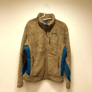 patagonia 플리스 자켓 M 베이지/파랑