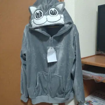 밤은 고양이와 함께 후드티 보아 큐루가 M 돈키 시마무라