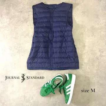 [ JOURNAL STANDARD ] 다운 베스트 네이비 M