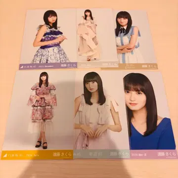 노기자카46 브로마이드 엔도 사쿠라 6장 묶음